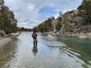 Walk wade trip Ruby River Montana