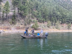 Missouri River Land of Giants jet boat trip