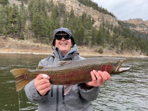 Rainbow trout Missouri River