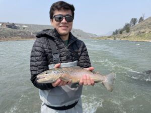 Madison River Montana fly fishing guide trip