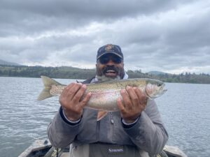 Holter Lake fly fishing Montana