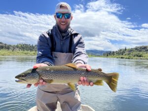 Missouri River drift boat trip Craig, Montana fly fishing