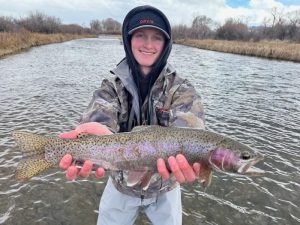 Madison River March fishing in Montana