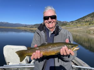 Hebgen Lake fall fly fishing